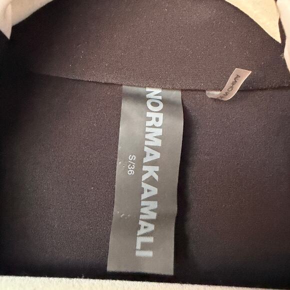 Norma Kamali Color Block Stretch Jersey Track Jacket Size S - Picture 4 of 6